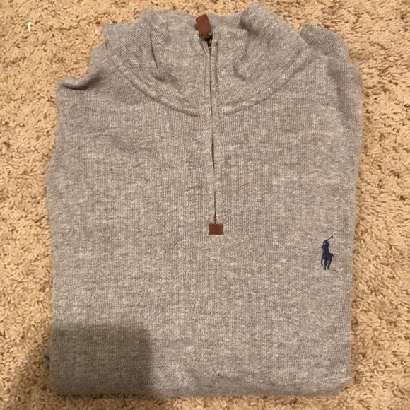 Polo Ralph Lauren Other - Gray Polo Ralph Lauren quarter zip sweater